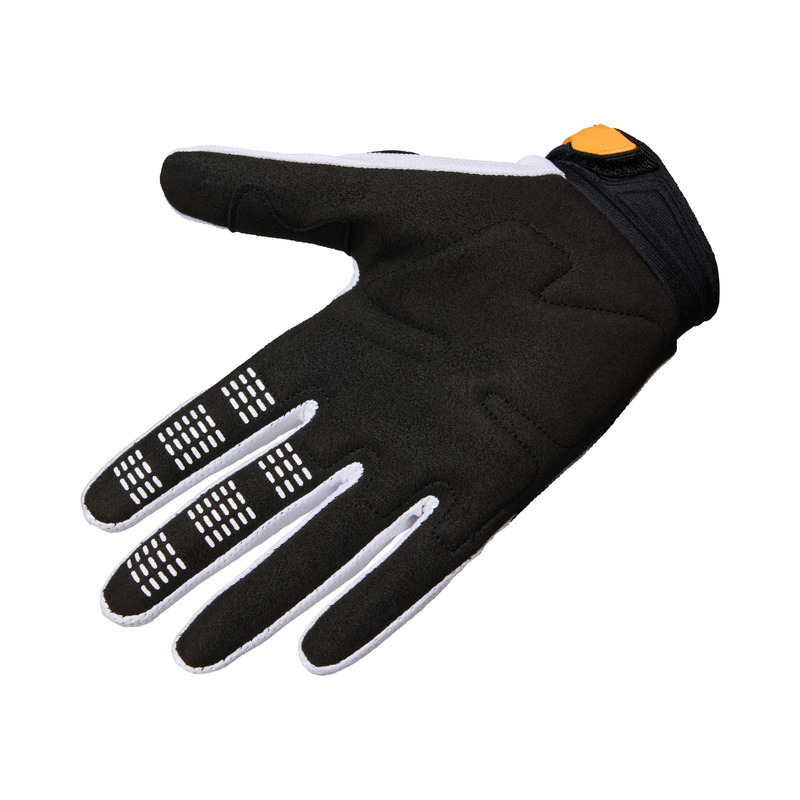 RĘKAWICE MOTOCYKLOWE JUNIOR FOX 180 NOBLE BLACK WHITE