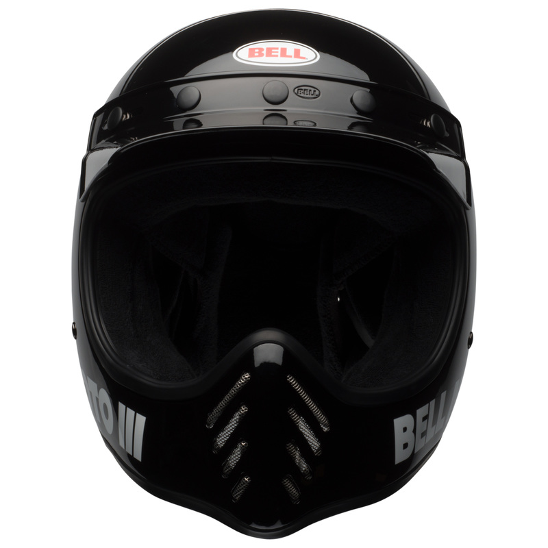 KASK MOTOCYKLOWY BELL MOTO-3 CLASSIC BLACK
