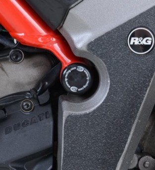 ZAŚLEPKA RAMY RG RACING LEWA GÓRNA DUCATI MTS1200 15-/MTS ENDURO/MTS950(S) 17-/MTS1260/MTS V2(S) 22-