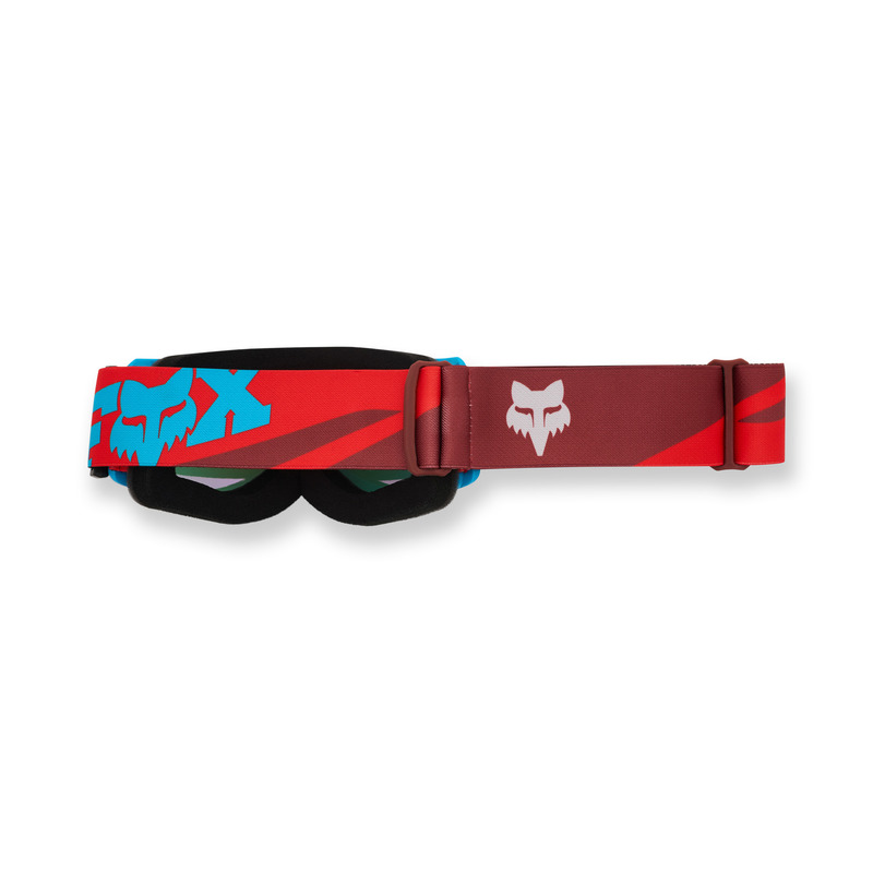 GOGLE MOTOCYKLOWE JUNIOR FOX MAIN RAID - SPARK RUST YOS