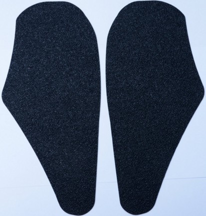 NAKLEJKA NA BAK TANKPAD ANTYPOŚLIZGOWY 4 CZĘŚCI RG RACING KAWASAKI NINJA 250 08- BLACK