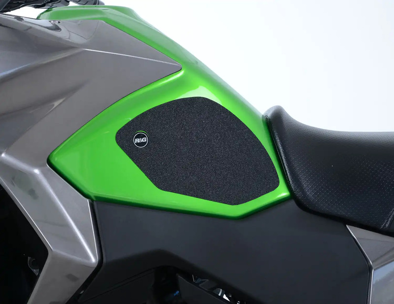 NAKLEJKA NA BAK TANKPAD ANTYPOŚLIZGOWY 2 CZĘŚCI RG RACING KAWASAKI VERSYS X-250/300 CLEAR