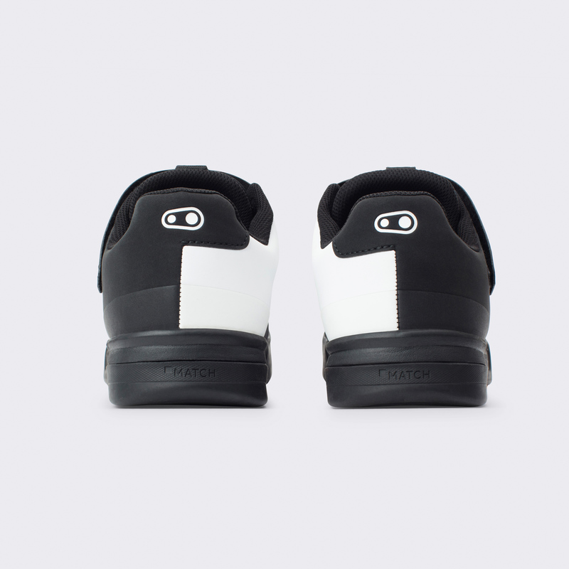 BUTY CRANKBROTHERS MALLET SPEEDLACE BLACK WHITE - BLACK OUTSOLE