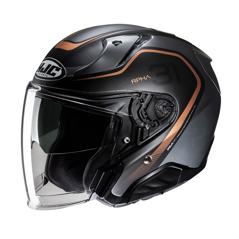 KASK MOTOCYKLOWY HJC RPHA31 KOUV BLACK GOLD XL