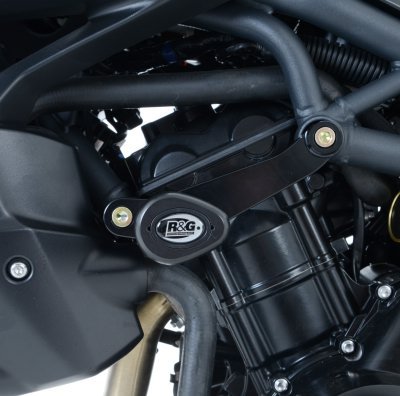CRASHPADY AERO RG RACING TRIUMPH TIGER 800/TIGER 800XC BLACK