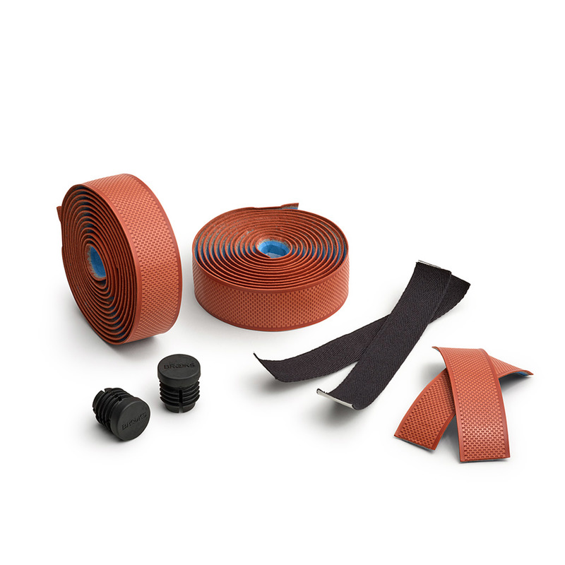 OWIJKI NA KIEROWNICĘ BROOKS CAMBIUM RUBBER ORANGE