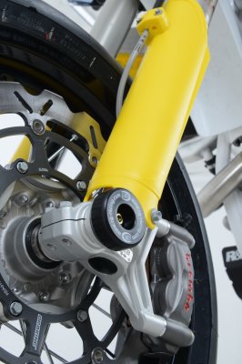 SLIDERY PRZEDNIEGO ZAWIESZENIA RG RACING HUSQVARNA FS 450 15- BLACK