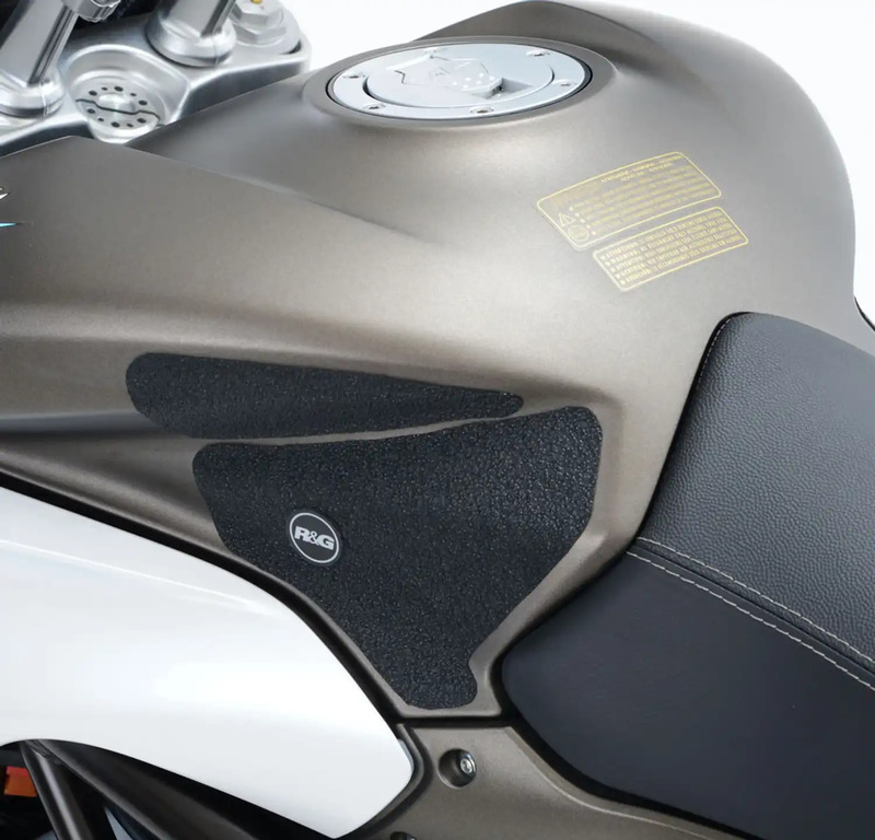 NAKLEJKA NA BAK TANKPAD ANTYPOŚLIZGOWY 4 CZĘŚCI RG RACING MV AGUSTA 800 STRADALE CLEAR
