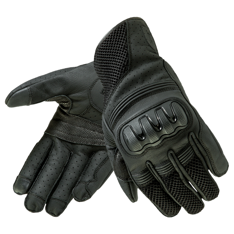 RĘKAWICE MOTOCYKLOWE OZONE TOWN 2 BLACK