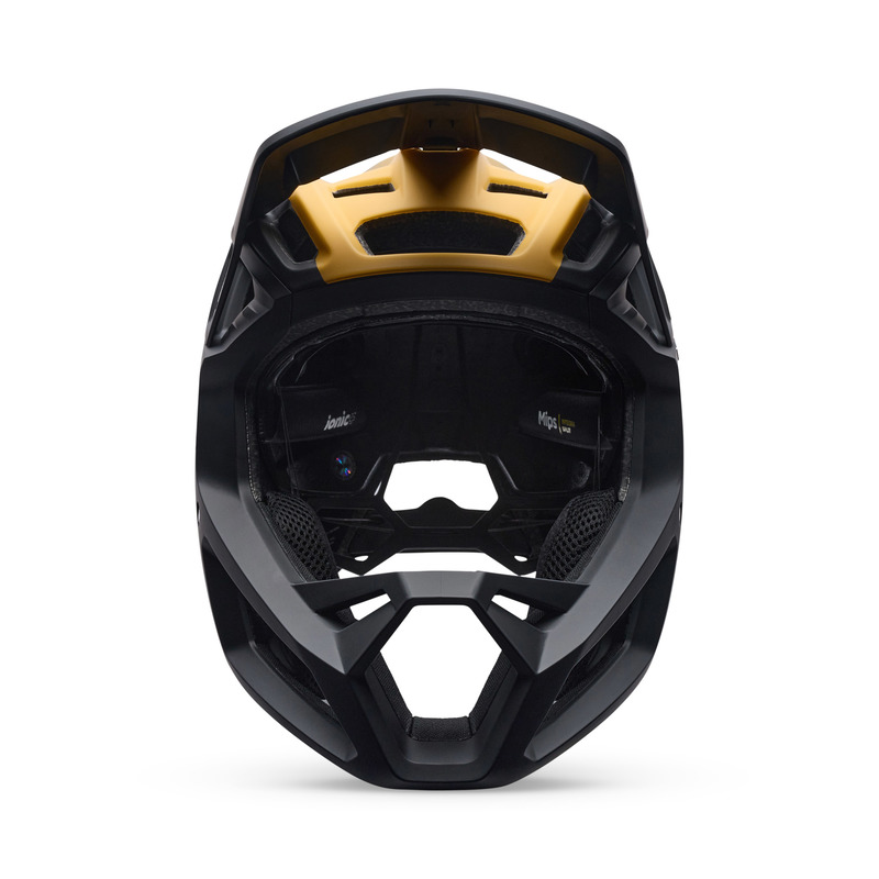 KASK ROWEROWY FOX PROFRAME RS HEATSTACK DARK YELLOW L
