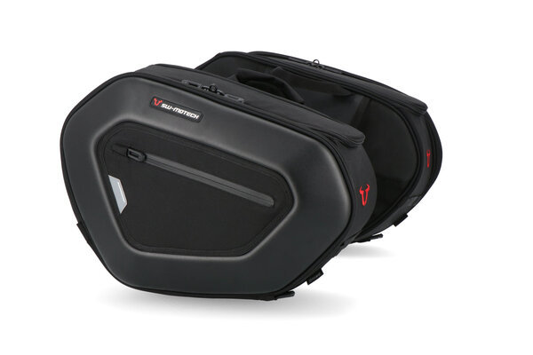 ZESTAW SAKW PRO BLAZE I STELAŻY SW-MOTECH YAMAHA MT-09 (13-16) BLACK