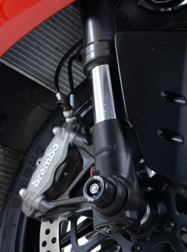SLIDERY PRZEDNIEGO ZAWIESZENIA RG RACING DUCATI 899/959/1199/1299 PANIGALE BLACK