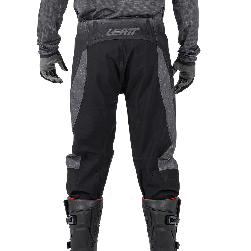 SPODNIE OFFROADOWE LEATT MOTO 4.5 STEALTH BLACK GREY