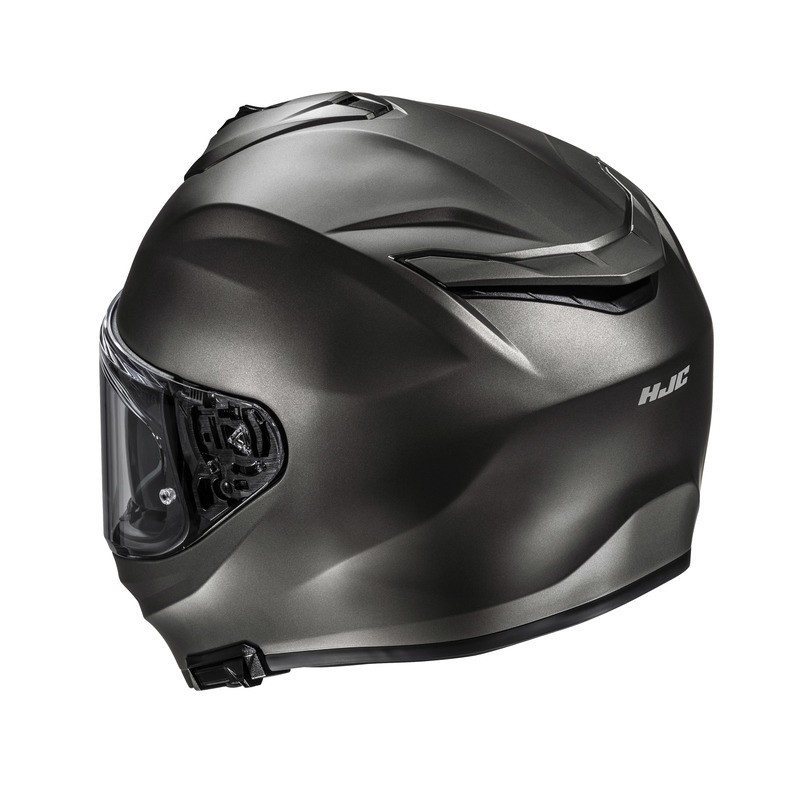 KASK MOTOCYKLOWY HJC I72 SOLID SEMI FLAT TITANIUM