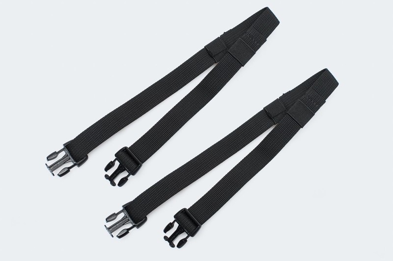 ZESTAW PASKÓW MOCUJĄCYCH SW-MOTECH UNIWERSALNE 2 SZT. BLACK