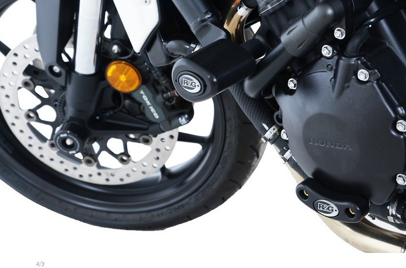 CRASHPADY AERO RG RACING HONDA CB1000R 18-/CB1000R+ 18- 20 BLACK