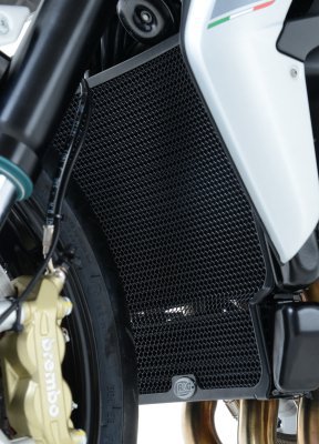 OSŁONA CHŁODNICY RG RACING MV AGUSTA RIVALE 800, STRADALE 800, TURISMO VELOCE 800 BLACK