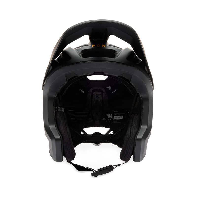 KASK ROWEROWY FOX DROPFRAME PRO KAIROS BLACK S