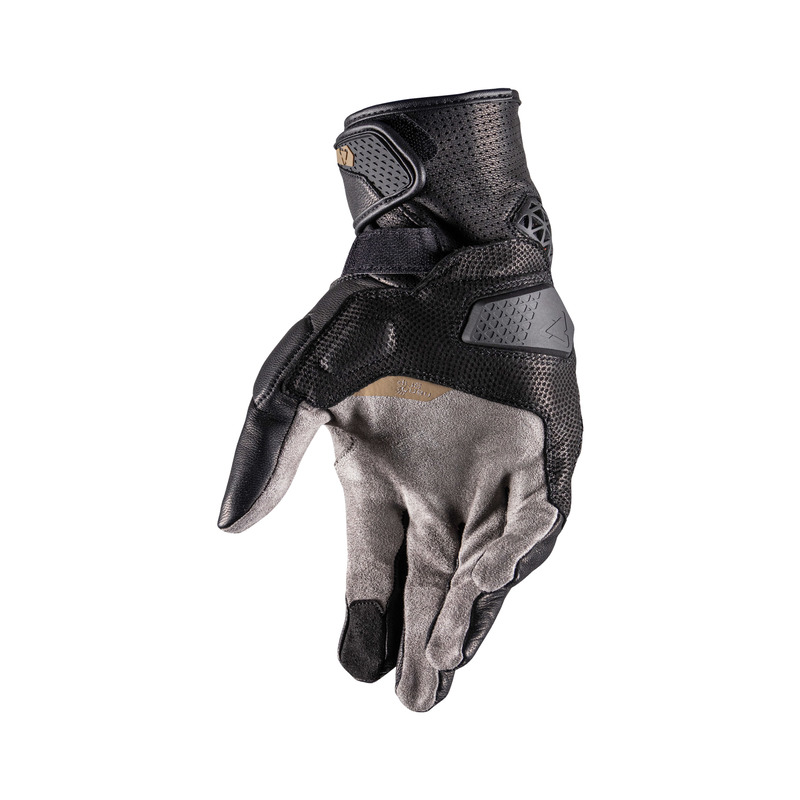 RĘKAWICE MOTOCYKLOWE LEATT ADV X-FLOW 8.5 STEALTH BLACK GREY