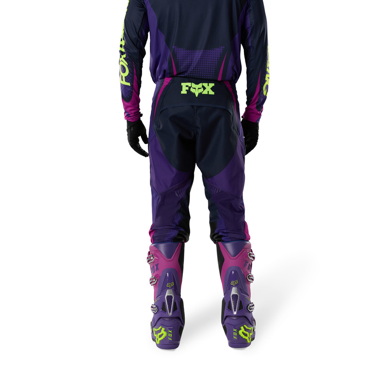 SPODNIE MOTOCYKLOWE FOX 360 TEMPER GRAPE 32