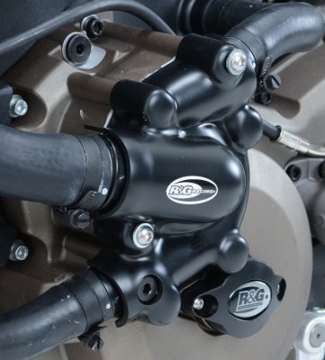 ZESTAW OSŁON SILNIKA RG RACING DUCATI MONSTER 1200(S), (2 CZĘŚCI) OSŁONA SPRZĘGŁA I POMPY WODY BLACK