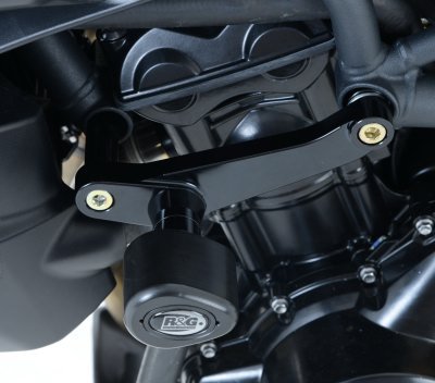 CRASHPADY AERO RG RACING TRIUMPH TIGER 800/TIGER 800XC BLACK