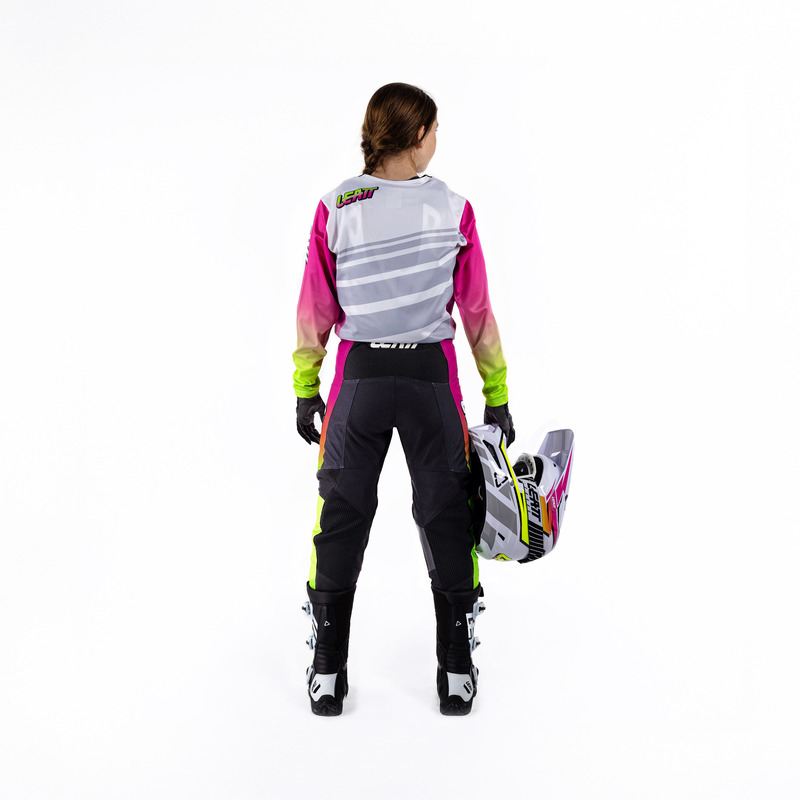 STRÓJ OFFROADOWY BLUZA I SPODNIE JUNIOR LEATT RIDE KIT 3.5 RETRO PINK