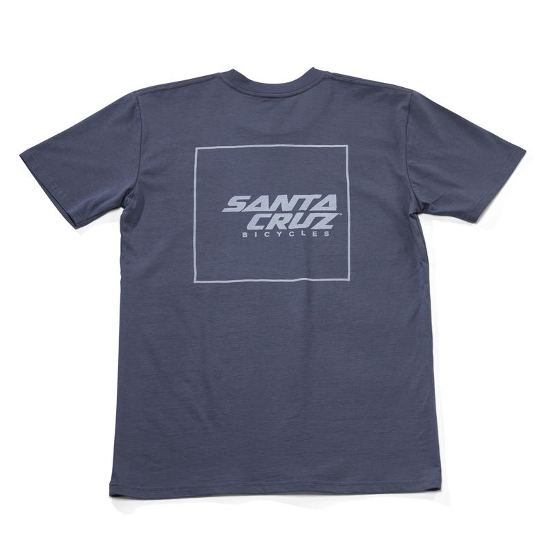 T-SHIRT SANTA CRUZ SKETCH SQUARED PETROL BLUE XL