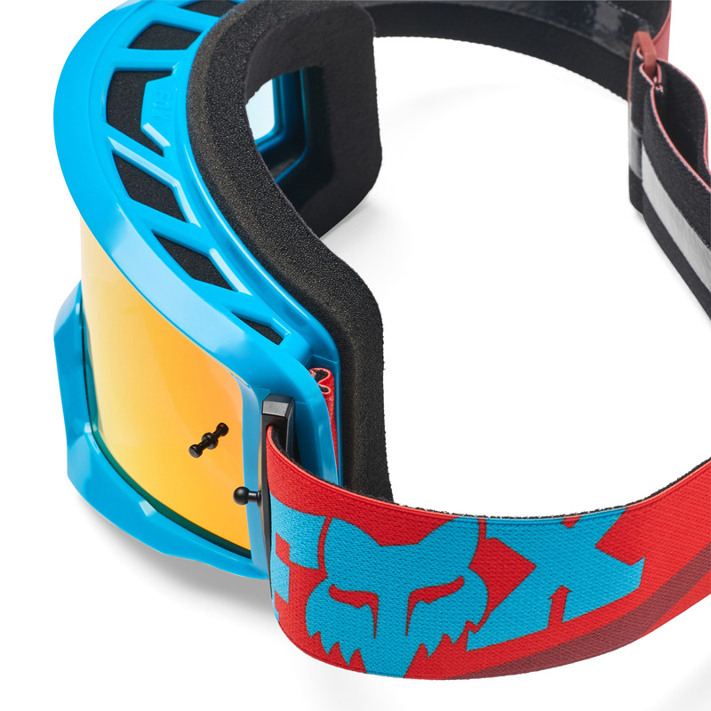 GOGLE MOTOCYKLOWE FOX MAIN RAID RUST OS