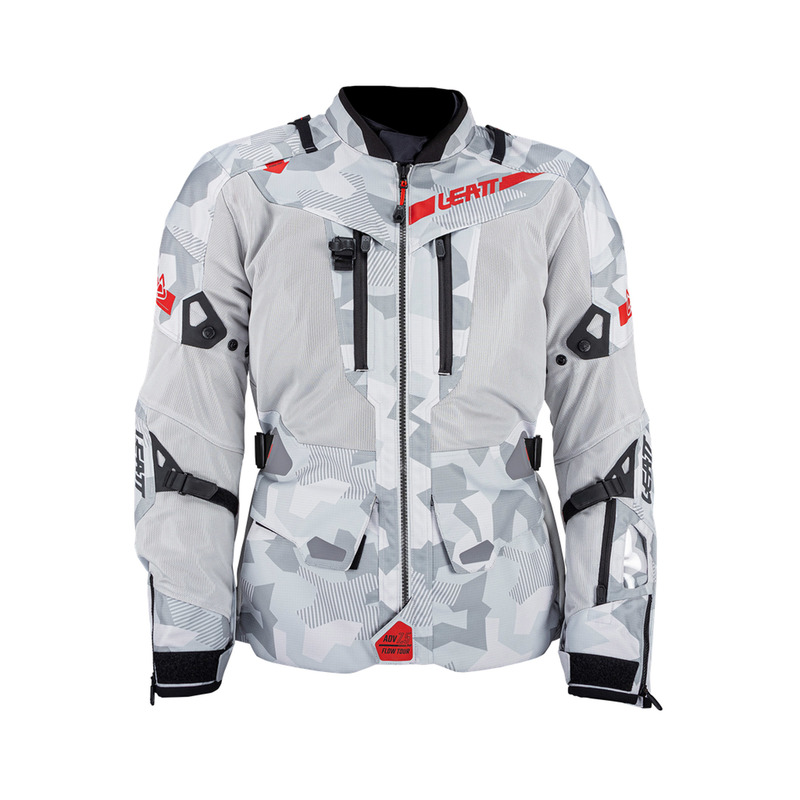 KURTKA MOTOCYKLOWA TEKSTYLNA LEATT ADV FLOWTOUR 7.5 STEEL