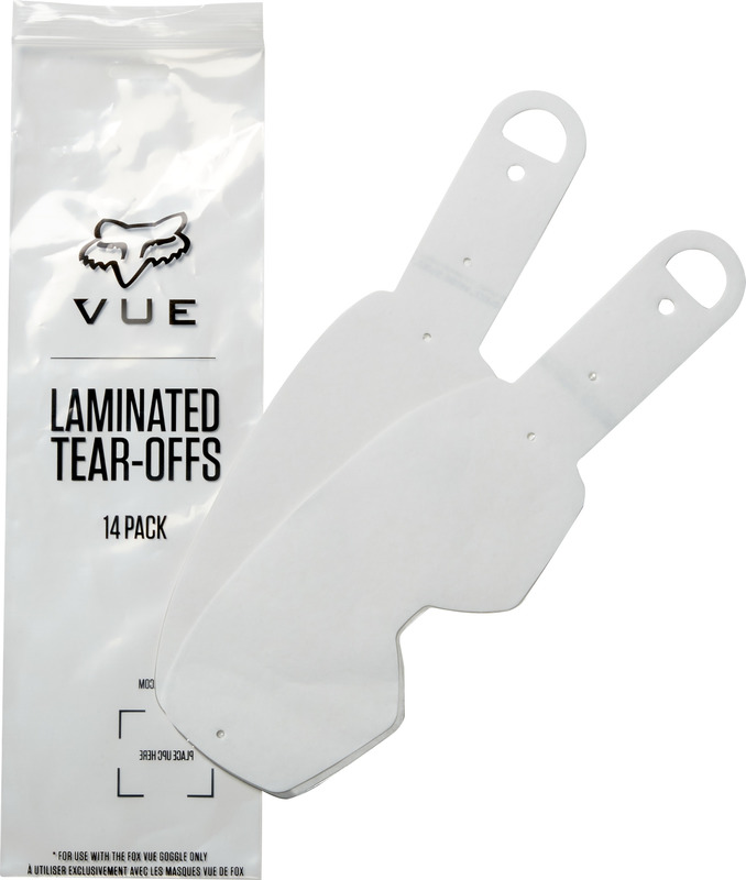 ZRYWKI DO GOGLI FOX VUE TEAR OFFS (14 SZT.), LAMINOWANE