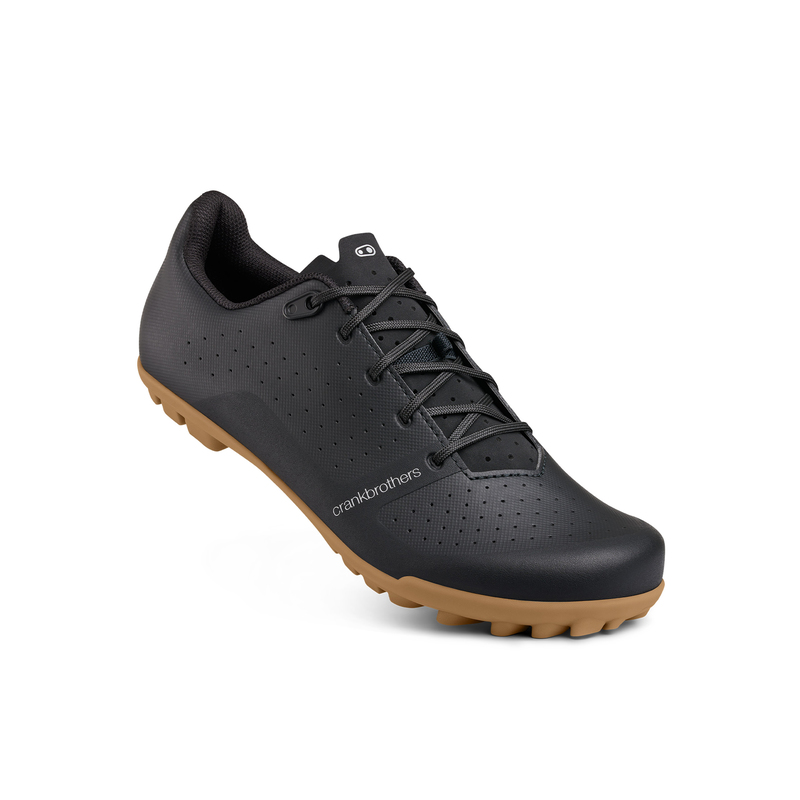 BUTY CRANKBROTHERS CANDY GRAVEL/XC LACE BLACK BLACK - GUM OUTSOLE 13 (47 EU)