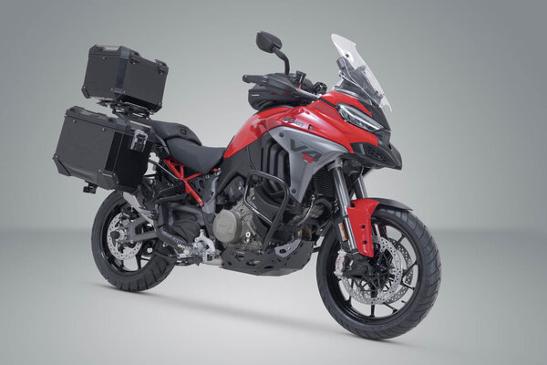 ZESTAW BAGAŻOWY ADVENTURE TRAX SW-MOTECH DUCATI MULTISTRADA V4 (20-) BLACK