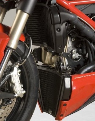 OSŁONA CHŁODNICY RG RACING (PAIR), DUCATI 848 STREETFIGHTER RED