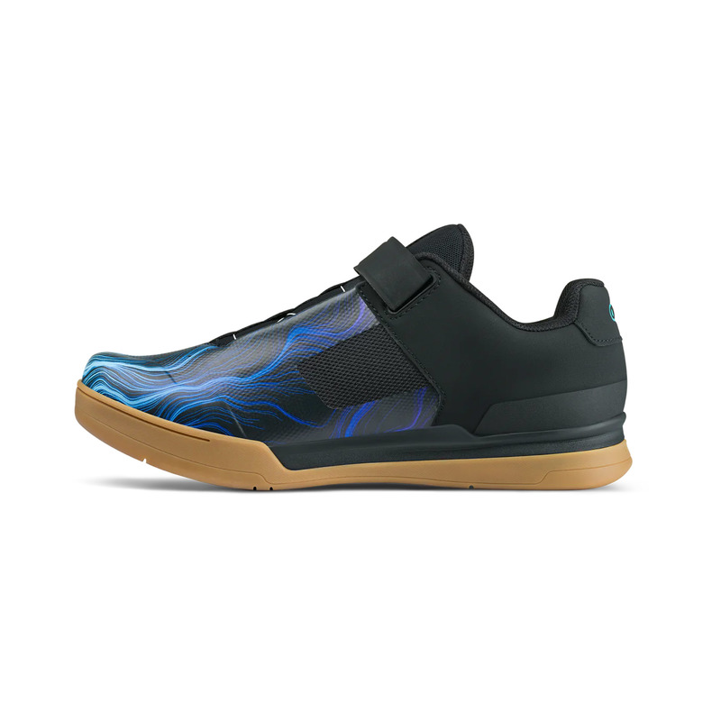 BUTY CRANKBROTHERS MALLET BOA BLACK BLUE SWIRL - GUM OUTSOLE 10.5 (44 EU)