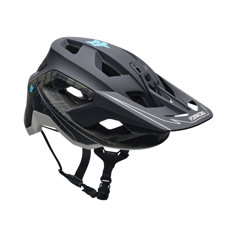 KASK ROWEROWY FOX SPEEDFRAME LUNAR BLACK L
