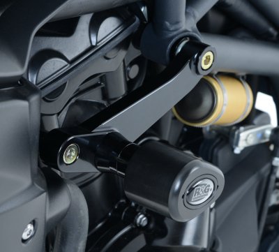 CRASHPADY AERO RG RACING TRIUMPH TIGER 800/TIGER 800XC BLACK