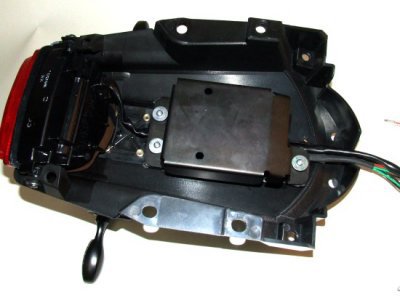 ZESTAW DO MONTAŻU ALARMU AVERTO RG RACING HONDA CBR1000RR 08- BLACK