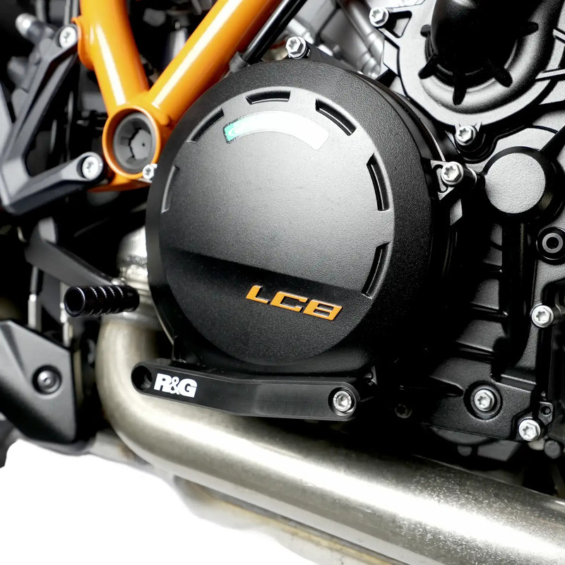SLIDERY SILNIKA RG RACING KTM 1390 SUPER DUKE R (EVO) 24-, PRAWA STRONA BLACK
