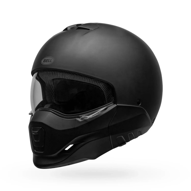 KASK MOTOCYKLOWY BELL BROOZER SOLID MATTE BLACK