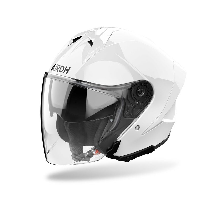 KASK MOTOCYKLOWY AIROH H21 COLOR WHITE GLOSS M