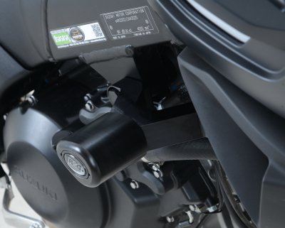 CRASHPADY AERO RG RACING SUZUKI 1000 V-STROM 14- 19/1050 V-STROM (XT) 20- BLACK