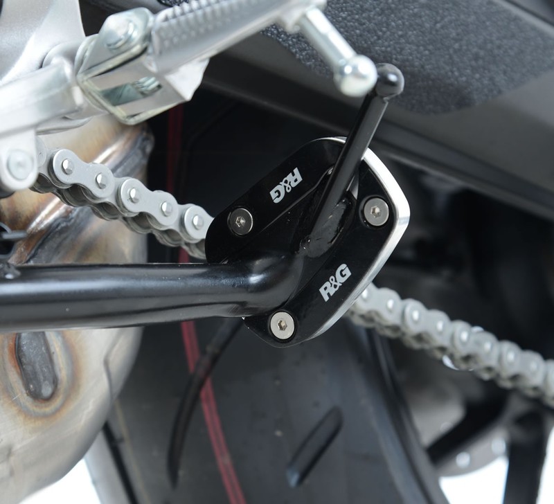 ELEMENT NÓŻKI RG RACING YAMAHA MT-09 (17-) SILVER
