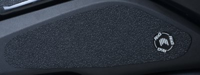 NAKLEJKA NA BAK TANKPAD ANTYPOŚLIZGOWY 4 CZĘŚCI RG RACING KAWASAKI 650 VERSYS 15- BLACK