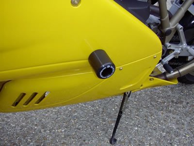 CRASHPADY CLASSIC RG RACING DUCATI 600SS/750SS/900SS/1000DS ( 01 ON) BLACK