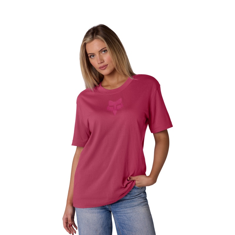T-SHIRT DAMSKI FOX HEAD BERRY