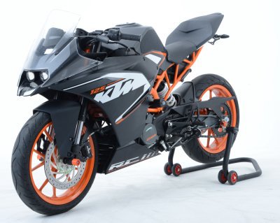 CRASHPADY AERO RG RACING KTM RC125/200, RC390 UP TO 21 BLACK