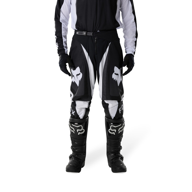 SPODNIE MOTOCYKLOWE FOX 180 FRAME EXTD SIZES BLACK