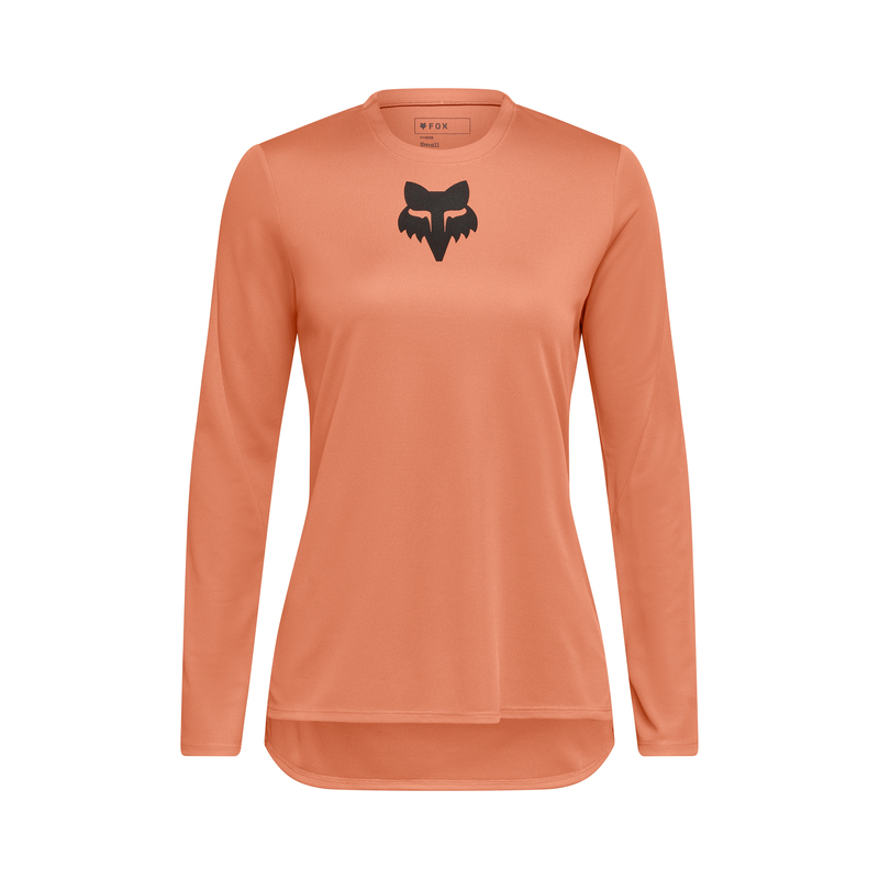 KOSZULKA ROWEROWA Z DŁUGIM RĘKAWEM DAMSKA FOX RANGER FOX HEAD CORAL M