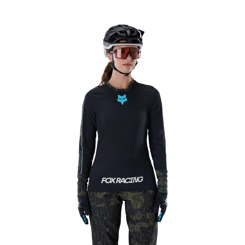 BLUZA ROWEROWA DAMSKA FOX DEFEND THERMAL LUNAR SE BLACK L